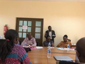 Réunion de coordination du secteur communautaire