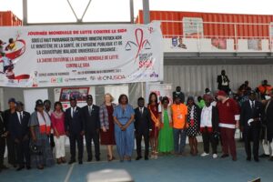 JMLS/Le Ministre Pierre DIMBA : L’ÉLIMINATION DU SIDA EN 2030 EST POSSIBLE