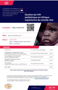 WEBINAIRE PÉDIATRIQUE