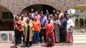 ATELIER DE VALIDATION DE MESSAGES DE SENSIBILISATION ET SUPPORTS DE COMMUNICATION SUR LES SOINS ET SOUTIEN du 03 AU 07 AVRIL 2023 A L’HOTEL PRUNELLE DE JACQUEVILLE 