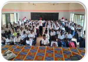 CAMPAGNE DE SENSIBILISATION SUR LES IST/VIH-SIDA ET LES GROSSESSES EN COURS DE SCOLARITE